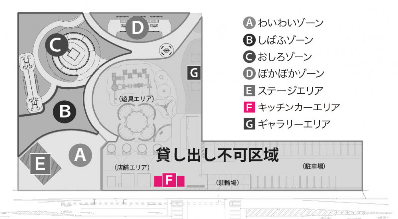 キッチンカーエリア